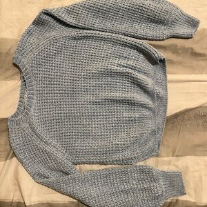 Altar'd State Light Blue Crew Neck Sweater